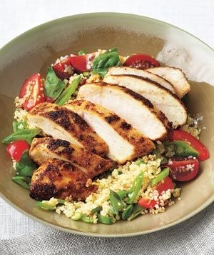 Spiced Chicken with Couscous Salad