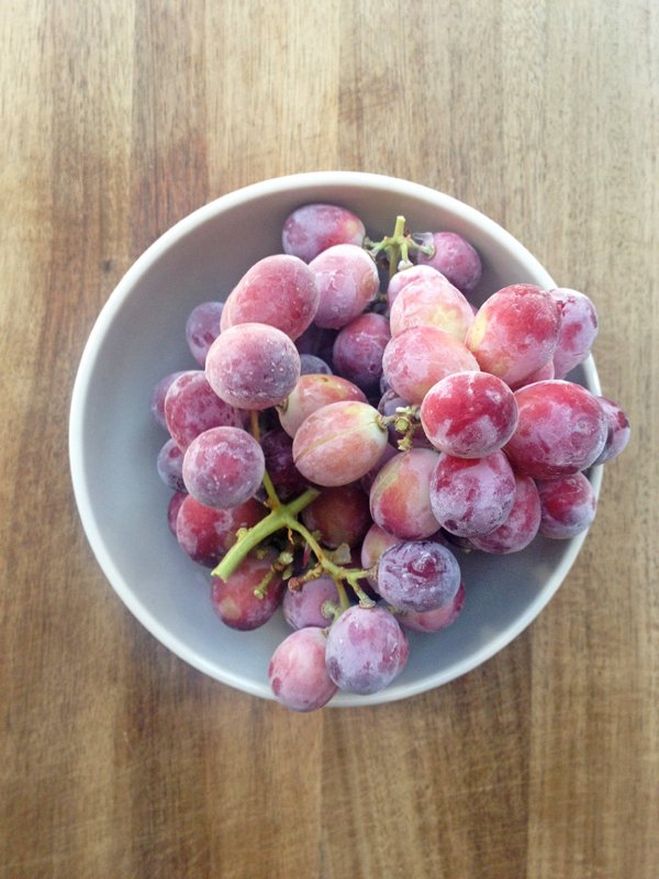 Frozen Grapes