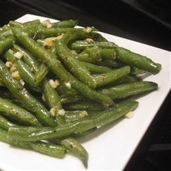 Buttery Garlic Green Beans