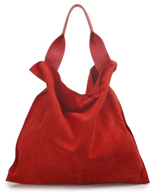 Slouchy Red Bag