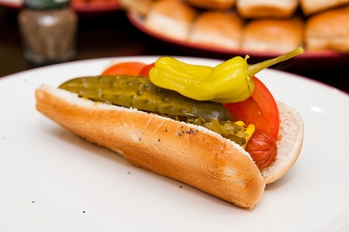 Chicago-style Hot Dog