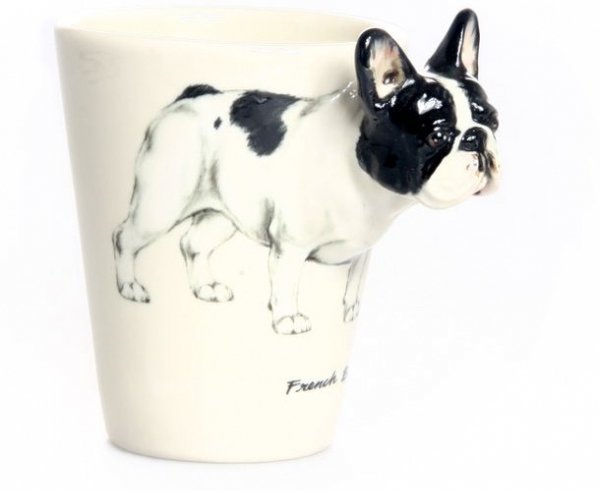 3-D Frenchie Mug