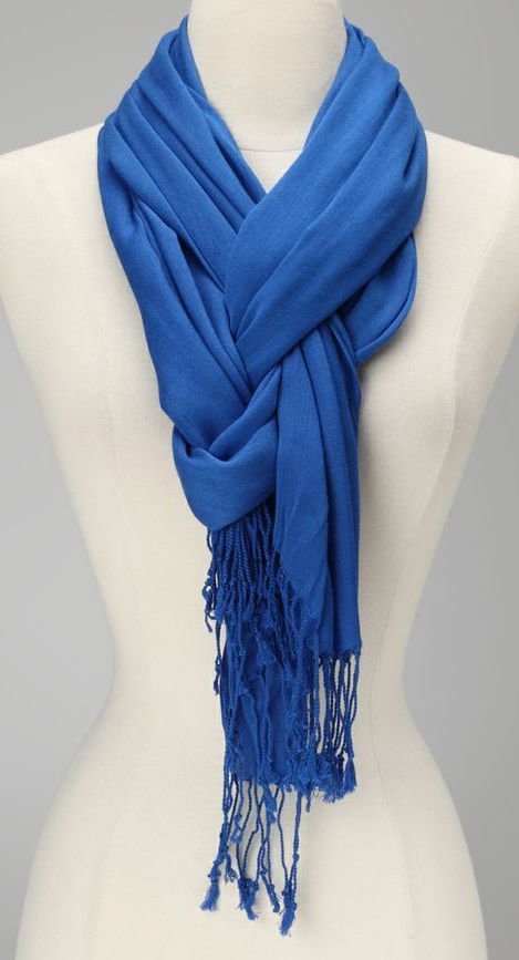 Blue Scarf