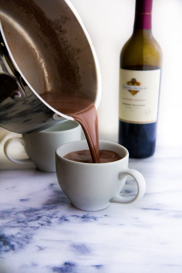 Red Wine Hot Cocoa