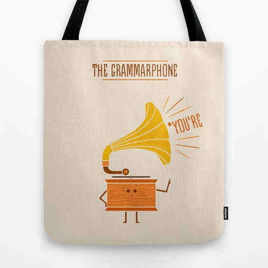 Grammarphone Tote