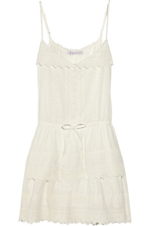 Paul & Joe Sister Floria Broderie Anglaise Tiered Cotton Dress