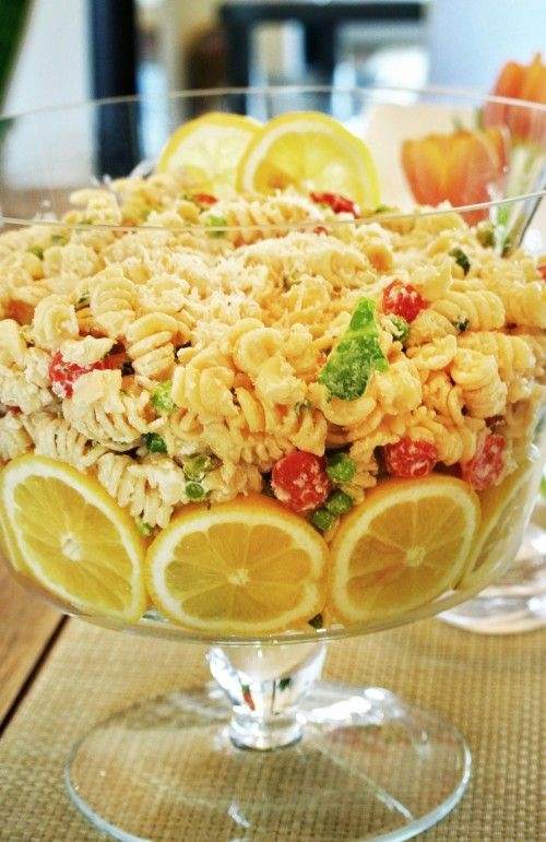 Cold Lemon Pasta Salad