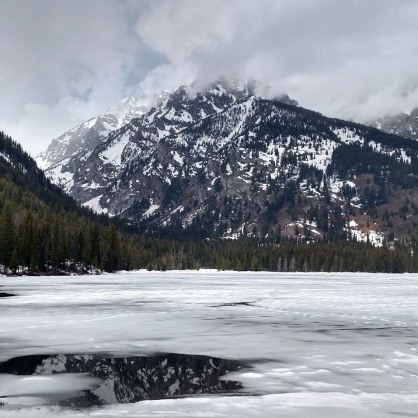 mountainous landforms, snow, mountain, winter, landform,