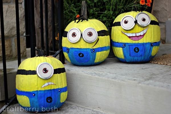 Minion Pumpkins