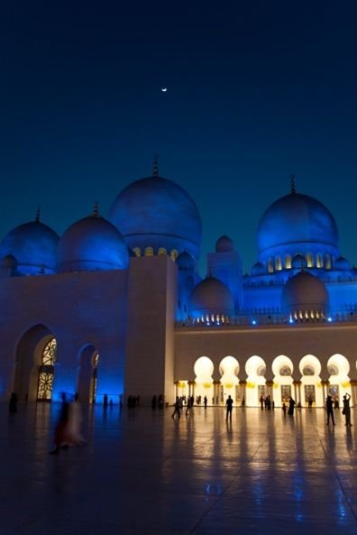 mosque,landmark,night,building,light,