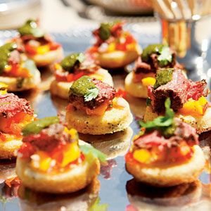 Beef Tenderloin Crostini