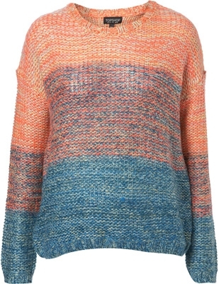 Tophsop Knitted Ombré Effect Jumper