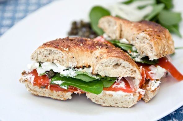 Smoked Salmon Sandwich