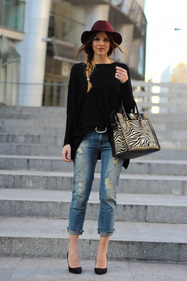 Cropped Denim