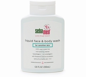 Sebamed Liquid Face & Body Wash for Sensitive Skin