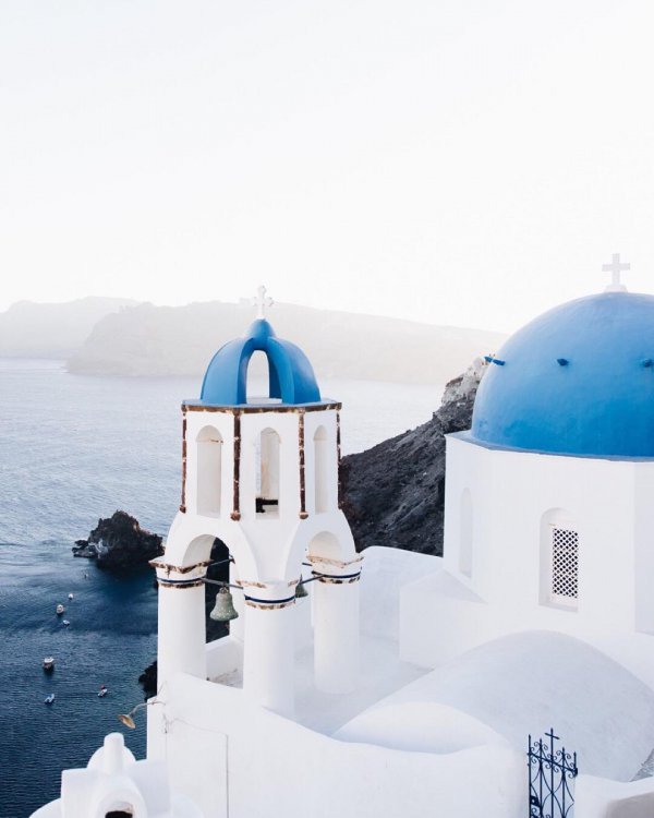 Blue, White, Dome, Sky, Azure,