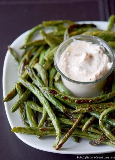 Roasted Green Bean Fries