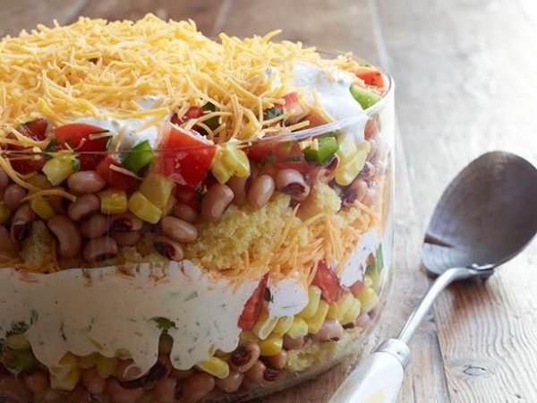 Backyard Cornbread Salad is Perfect