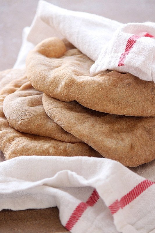 Whole Wheat Pita Bread