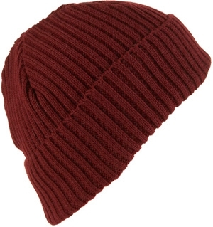 Topshop Short Turn up Beanie