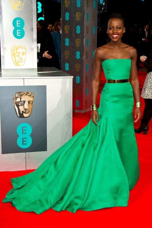 Lupita Nyong'o in Green