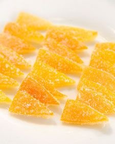 Candied Meyer Lemon Peel