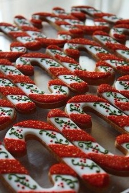 Candy Cane Cookies