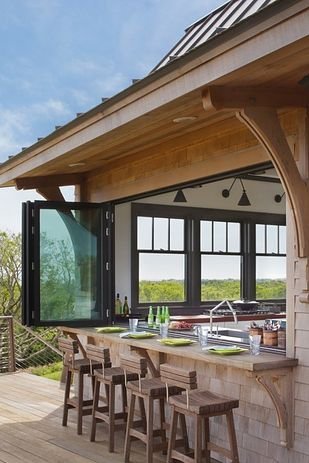 Indoor/Outdoor Kitchen