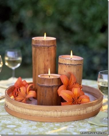 Tiki Inspired Candles