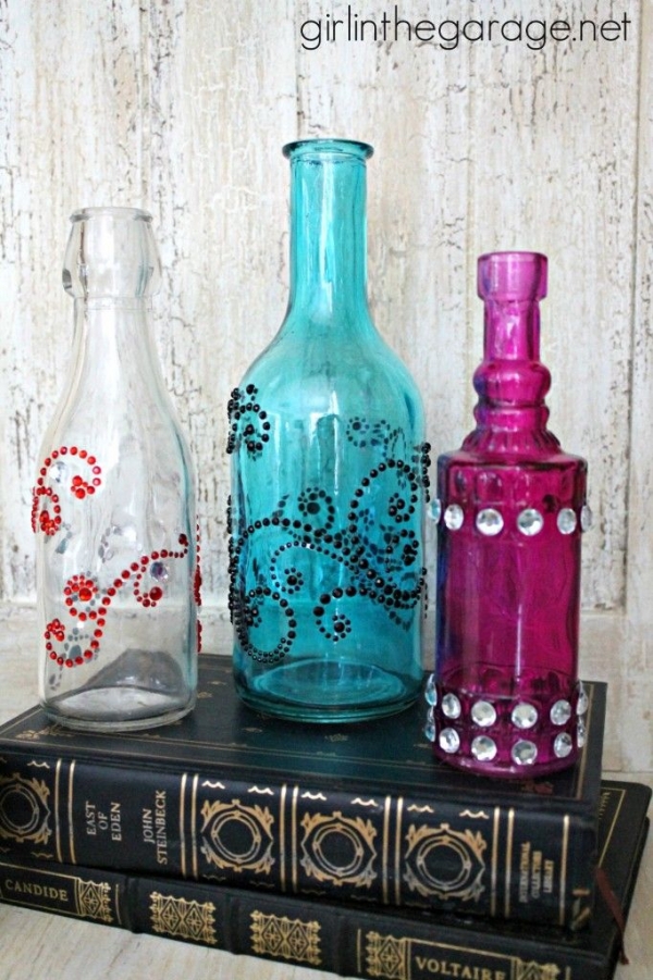 Bejeweled Bottles