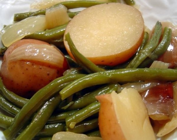 Ham, Green Beans, and Potatoes