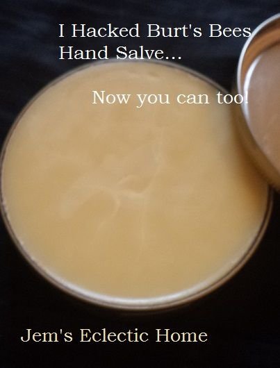 Copycat Burt’s Bees Hand Salve