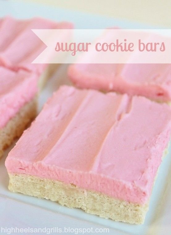 Sugar Cookie Bars