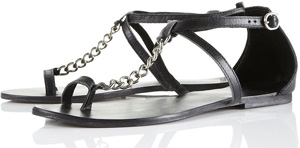 Topshop Chain T-bar Sandals