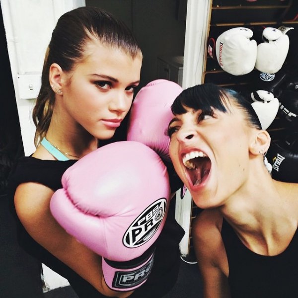 Nicole and Sofia Richie