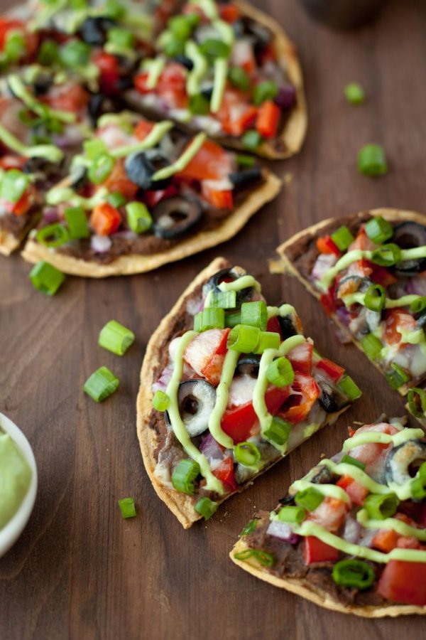 Skinny Mexican Pizza