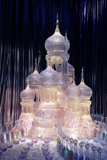 The Yule Ball Ice Sculpture