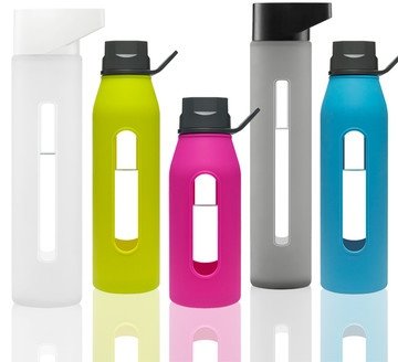 Takeya Glass Water Bottle