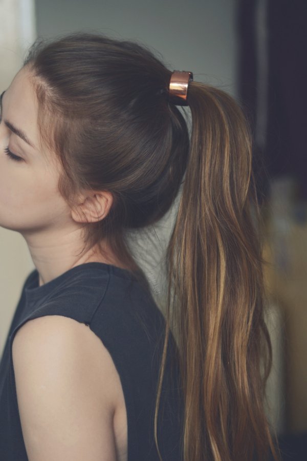 A Bouncy Ponytail