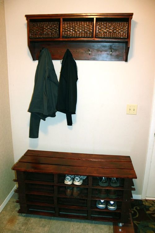 Coat Rack Bench