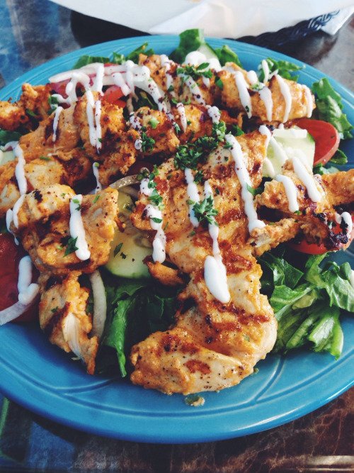 Chicken Salad with Mixed Greens