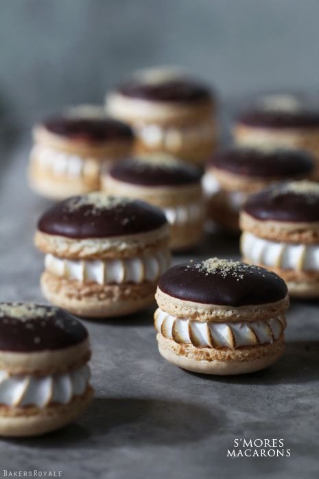 S’mores Macarons