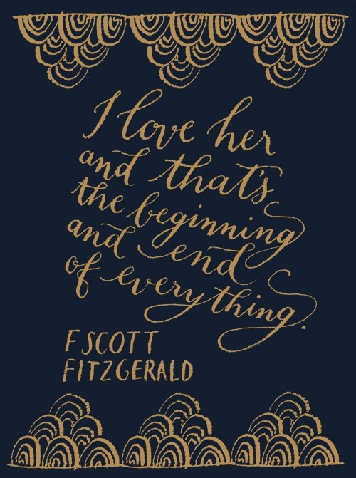 F. Scott Fitzgerald