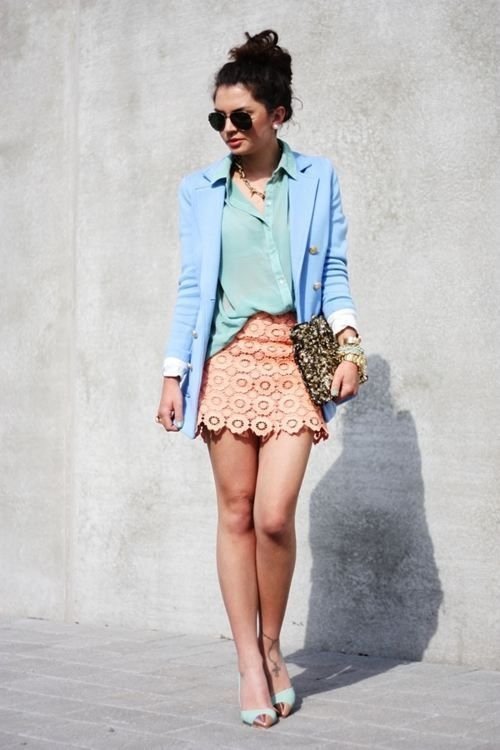 Blazer and Skirt