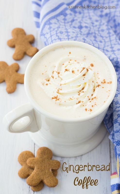 Warm Gingerbread Coffee