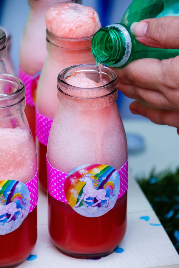 Rainbow Unicorn Party Punch