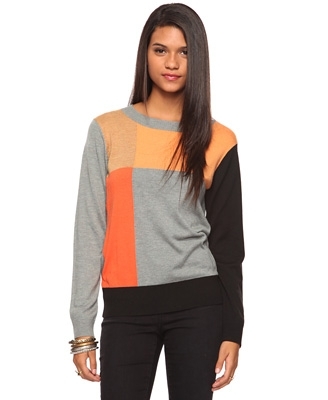 Colorblock Sweater