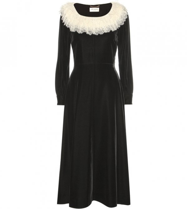 dress, clothing, black, day dress, sleeve,