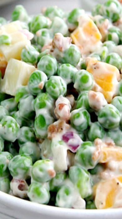 Creamy Pea Salad