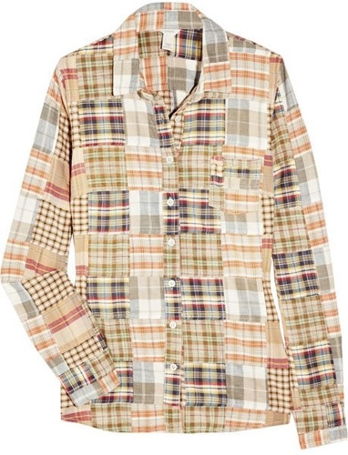 J.Crew Madras Checked Cotton Shirt